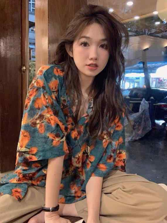 メンズ トップス 港風 レトロ 絞り染め 半袖シャツ ゆったり カジュアルシャツ 夏新作 おしゃれ 個性的 ストリート系 シャツ メンズ