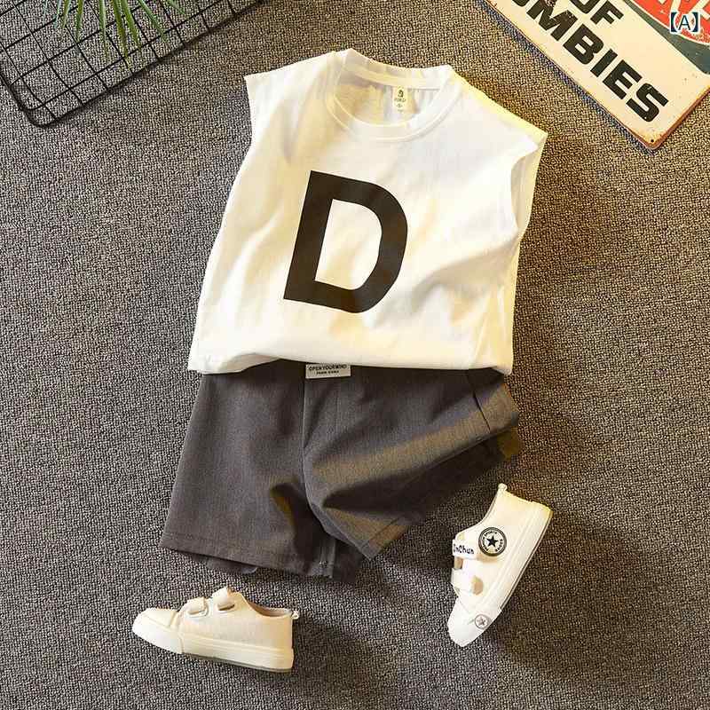 男の子 夏用 半袖 Tシャツ 短パン セットアップ 100-140cm