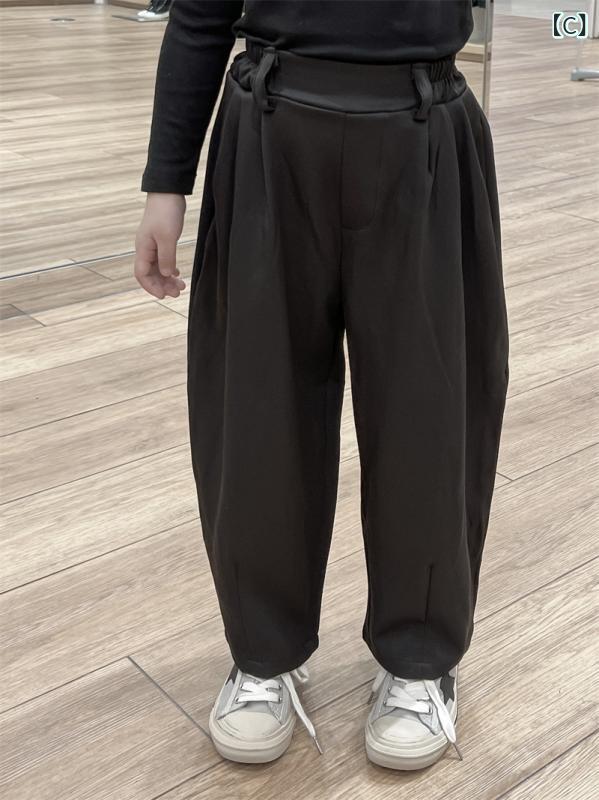 韓国 版 男女 兼用 子供 服、 ニッチ デザインの ストライプ 柄 ランタンニットベ...