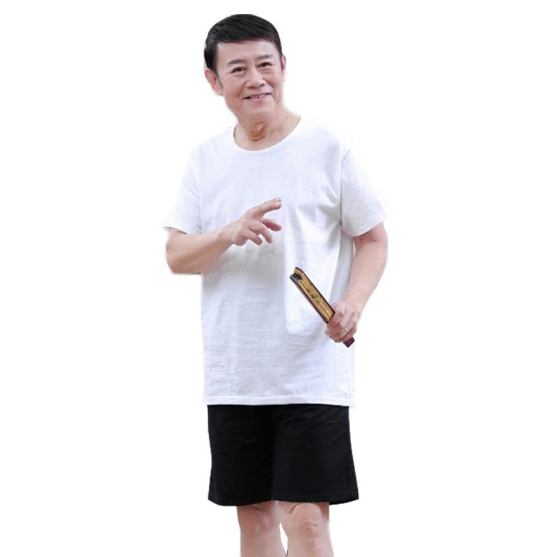 Tシャツ メンズ 半袖 無地 綿 ゆったり 大きいサイズ 男性用 普段使い 部屋着 春夏