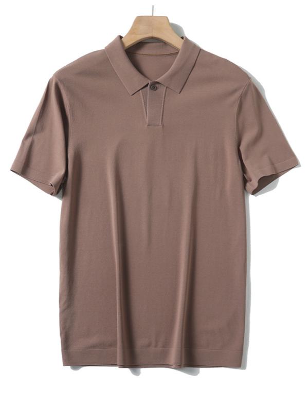 夏 新品 Poloシャツ 通気性 ビジネス カジュアル 紳士服 男性用 トップス 半袖 ニットシャツ