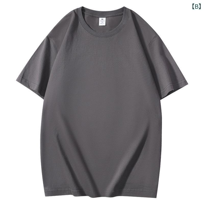 Tシャツ メンズ Tシャツ 綿 半袖 トップス カジュアル 白系 春夏