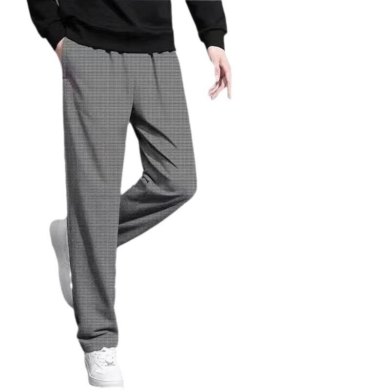 Rakuten - カジュアルパンツ メンズ M-5XL 青 深灰 黒 灰