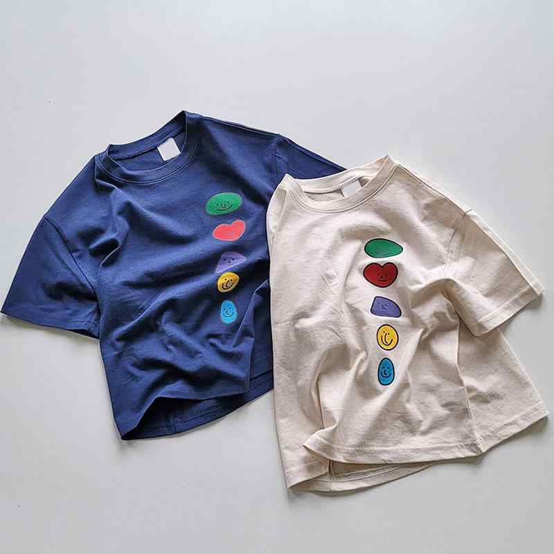 樂天商城 - Tシャツ キッズ 女の子 男の子 春夏 綿素材 半袖Tシャツ 丸首 かわいい プリントTシャツ 伸縮性 柔らかい素材 通学 普段使い 80cm 90cm 100cm 110cm 120cm