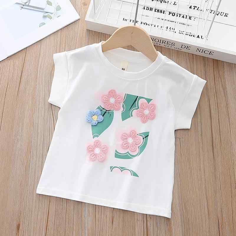 Rakuten - 子供の 半袖 t シャツの 女の子の 子供の 夏の 赤ちゃんの 服の 韓国 版の t シャツの 女の子の 上着の かわいい 子供 服の 卸売り