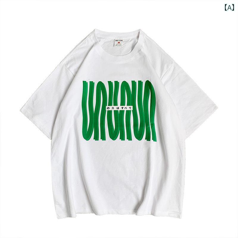 Tシャツ メンズ 半袖 プリント カジュアル 夏 秋 薄手 男性用 トップス
