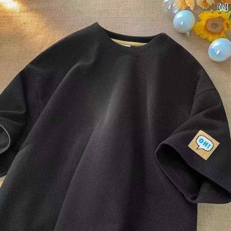 Tシャツ メンズ レディース 半袖Tシャツ 綿 カジュアル 春夏 Tシャツ 黒 白 緑 赤