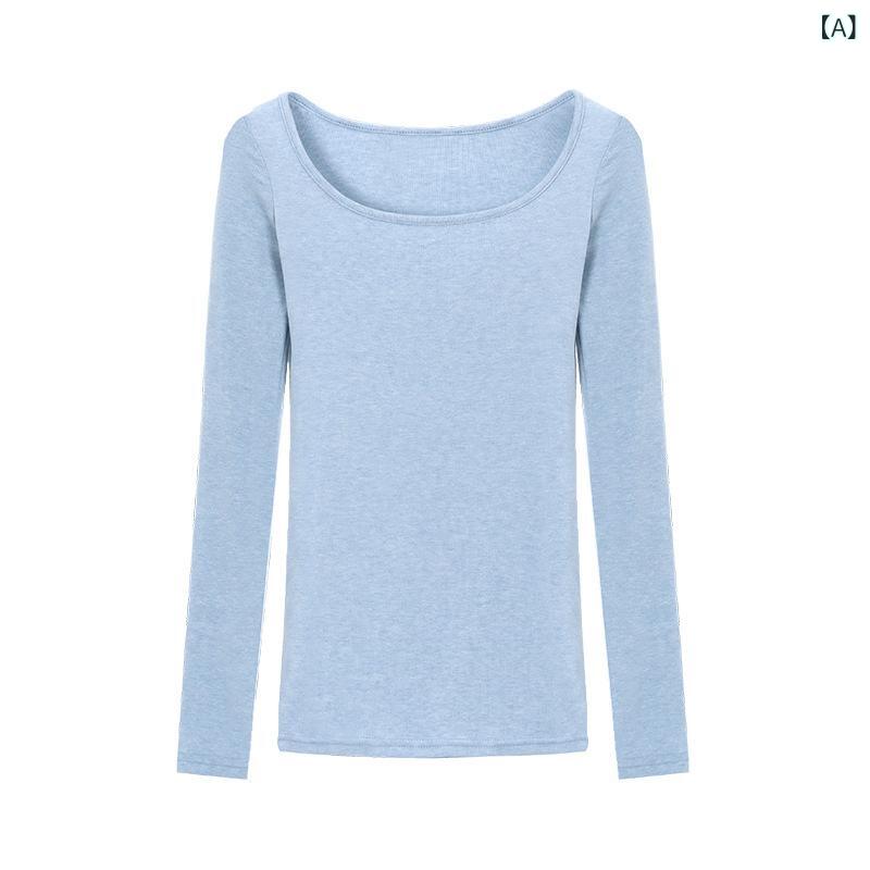 Rakuten - 小 衆の 薄い タイプは シンプルで、 白い 長袖の t シャツを 合わせて います。