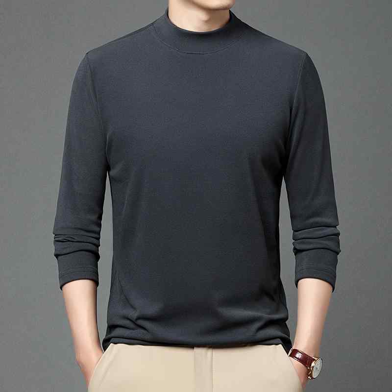 ニット セーター メンズ 長袖 春秋 軽量 伸縮性 通気性 グレー コーヒー 霧ブルー M L XL XXL XXXL XXXXL remake-buddy-10557005 リメイクバディー パッケージ画像