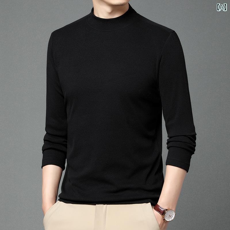 ニット セーター メンズ 長袖 春秋 軽量 伸縮性 通気性 グレー コーヒー 霧ブルー M L XL XXL XXXL XXXXL remake-buddy-10557005 リメイクバディー サンプル画像2