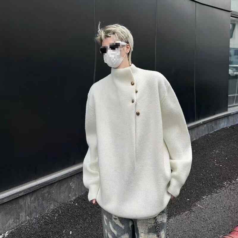 ニット セーター メンズ 長袖 秋冬 トップス 男性 紳士服 おしゃれ かっこいい カジュアル きれいめ ゆったり 暖かい 防寒 柔らかい 着心地の良い 上質 高品質 流行 トレンド 定番 人気 おすすめ 清楚 上品 エレガント 上品 男性用 普段使い
