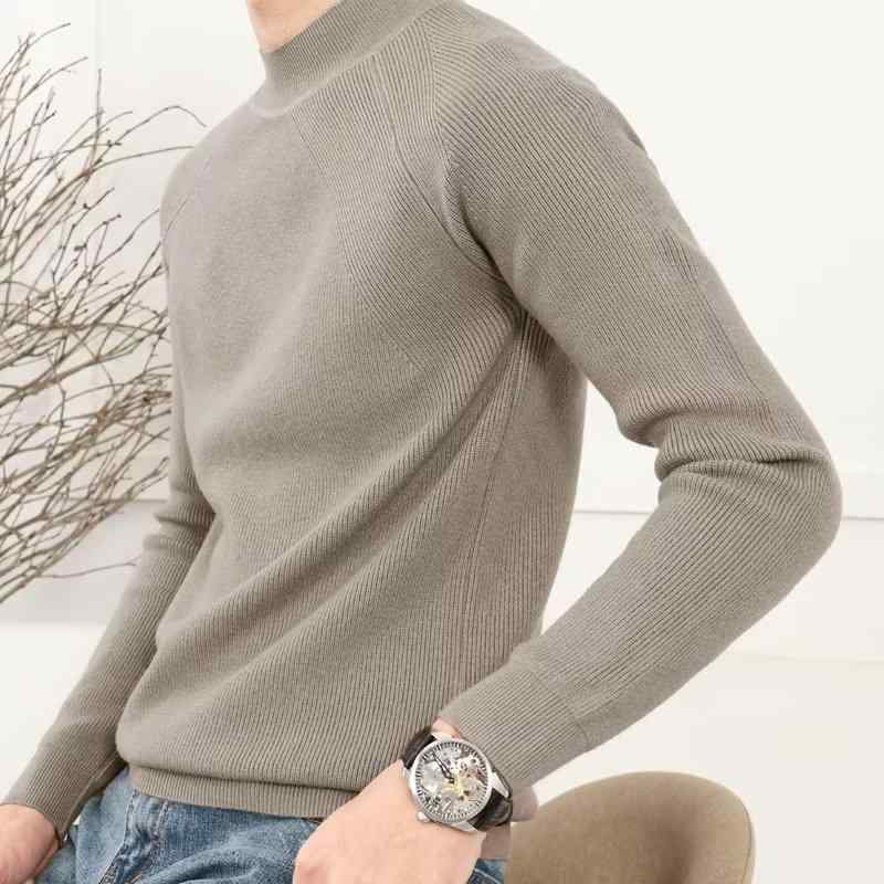 メンズ ニット セーター 長袖 秋冬 トップス カジュアル おしゃれ 男性 紳士用 ブラック L XL XXL XL M 3XL