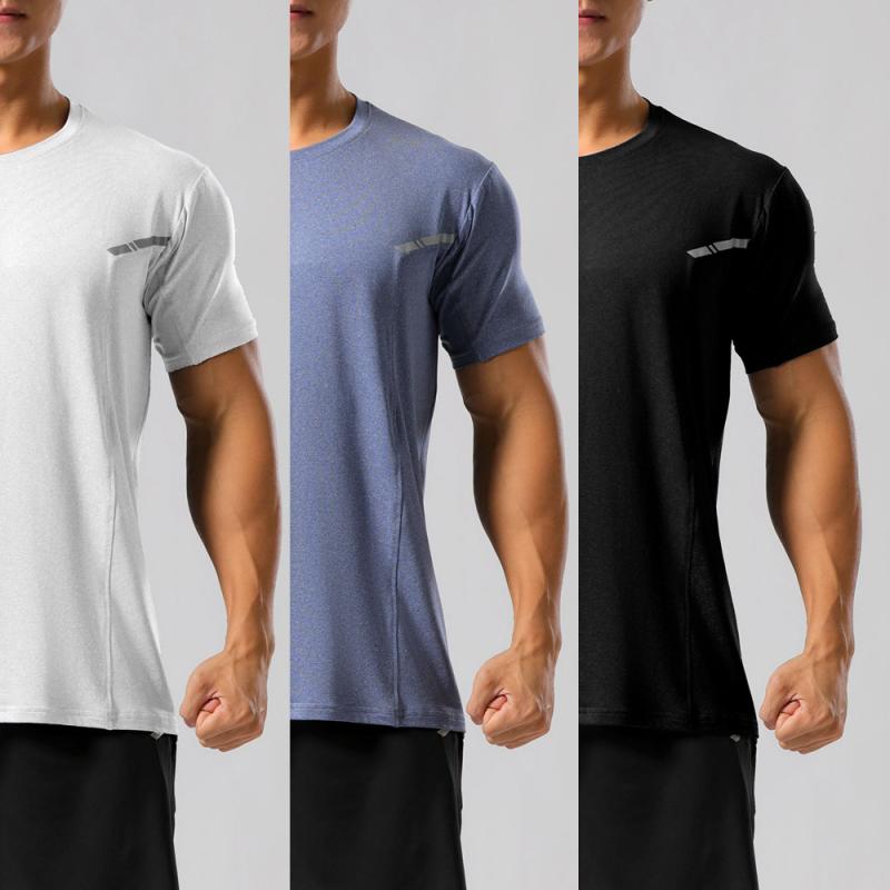メンズ Tシャツ 短袖 速乾 運動 ランニング バスケットボール トレーニング トップ...