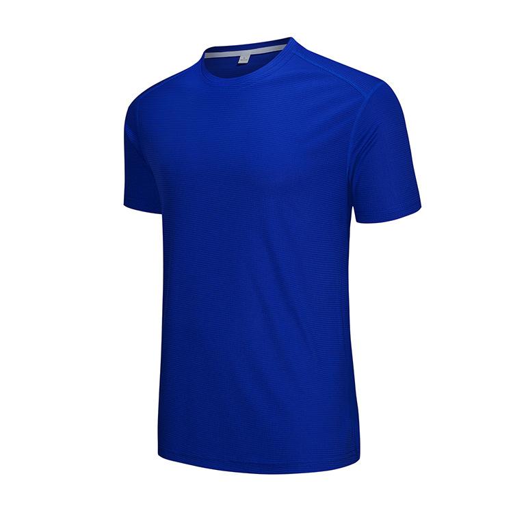 メンズ Tシャツ 短袖 速乾 透気 涤綸 接触冷感 修身 超軟 夏季 春季 運動 休闲 圆領 徒歩 漂流 垂釣 滑翔 走步 健身 白色 黒 赤 蛍光オレンジ 蛍光緑 浅青 彩青 湖青