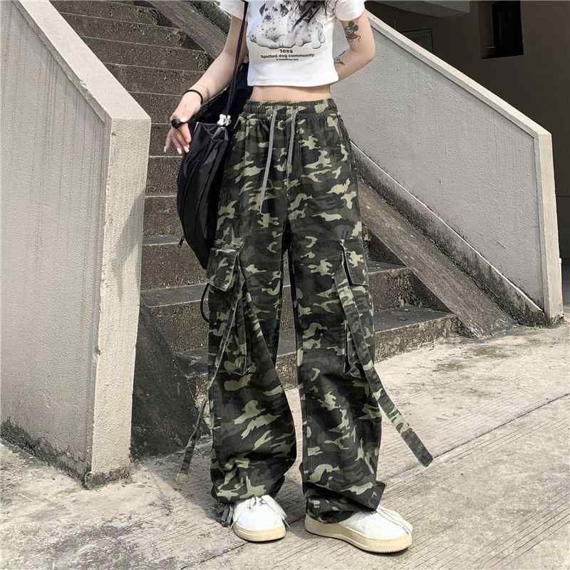樂天商城 - メンズ パンツ 秋冬 ヴィンテージ風 ヒップホップ 迷彩柄 高腰 直筒型 長ズボン 竹繊維 薄手 微弾力 軽量 伸縮性 春夏 秋冬 通勤 普段使い アウトドア 黒 グレー