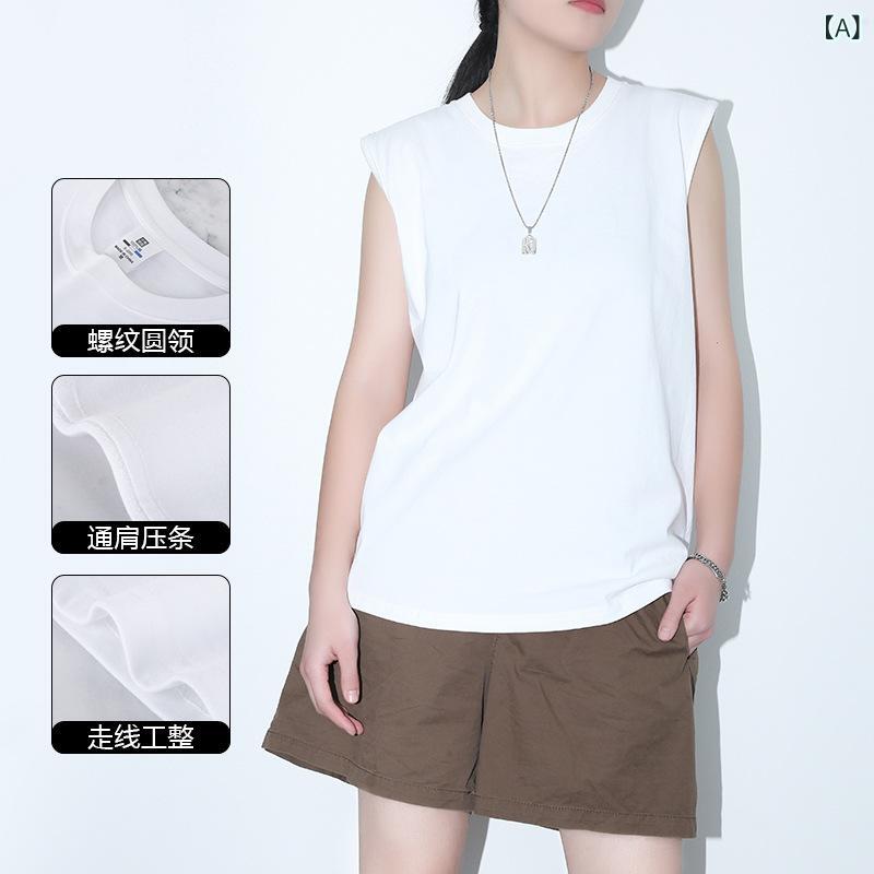 Tシャツ トップス メンズ 男性用 ノースリーブ タンクトップ カットソー 丸首 クルーネック 夏 サマー 重ね着 インナーウェア 部屋着 ルームウェア 運動 スポーツ ジム トレーニング フィットネス 綿 コットン 無地 伸縮性 通気性 軽量 プレーン