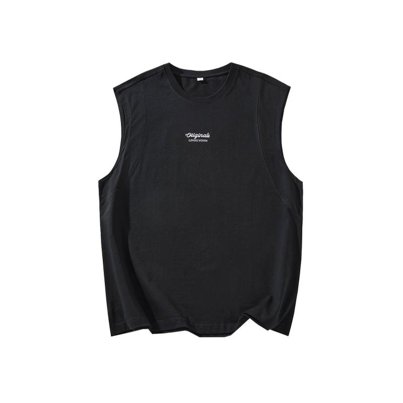 タンクトップ メンズ ノースリーブ tシャツ 汗染み防止 インナーシャツ トップス カットソー プルオーバー ゆったり スリーブレス カジュアル スポーツ 運動 トレーニング 筋トレ 部屋着 ルームウェア 薄手 綿 カーキ 黒 白