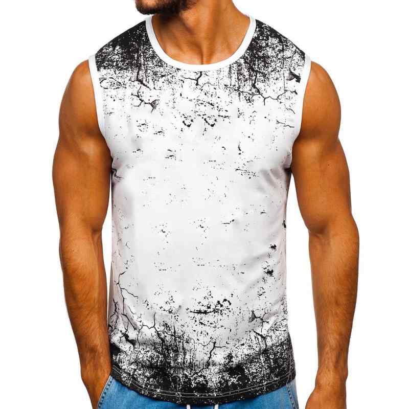 タンクトップ メンズ 男性用 ノースリーブ Tシャツ マッスル 筋肉 迷彩柄 カモフラージュ バスケットボール スポーツウェア トレーニング フィットネス ジム カジュアル トップス 迷彩 インナー 薄手 涼しい 夏用 サマー ホワイト レッド ブラック