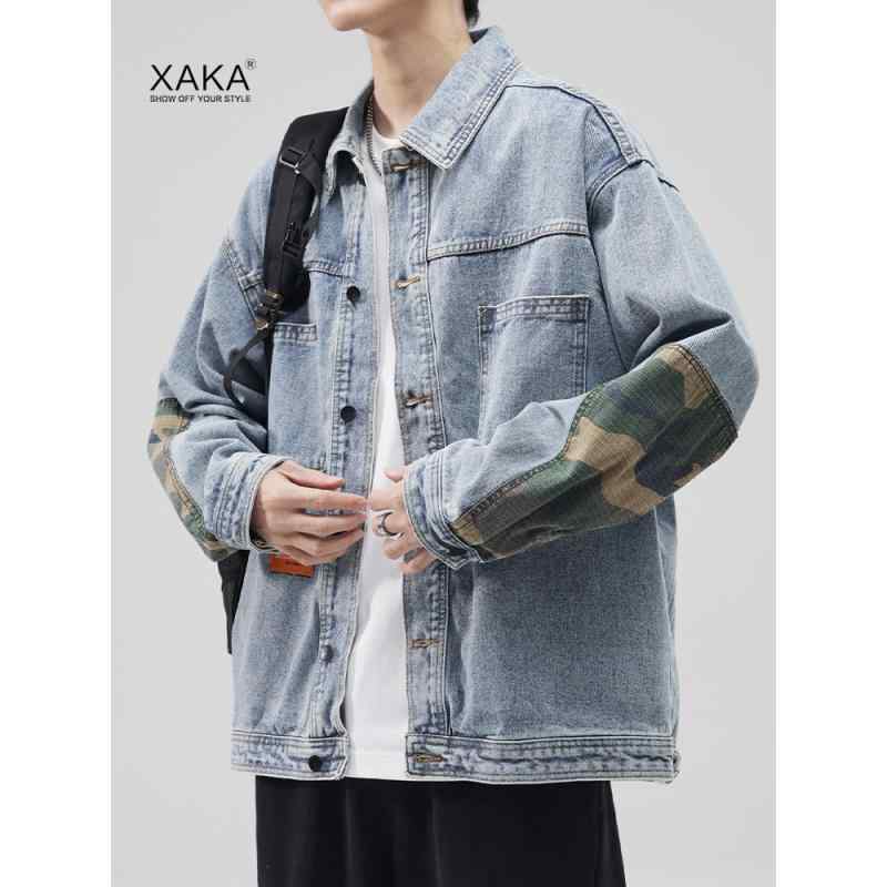 ・カテゴリ: 夹克・機能: 通気、耐摩耗、防風、高色堅牢度・スタイル: アメカジ・襟型: レギュラーカラー・シルエット: ルーズ・フード: なし・厚み: 普通・柄: ストライプ、無地、バイカラー・素材: 綿、ラビットヘア・裏地素材: 綿・着用シーン: 日常・ディテール: マルチポケット・裾のデザイン: ストレートヘム・加工: 形態安定加工・着丈: レギュラー・ポケット仕様: スリットポケット・着用方法: アウター・袖丈: 長袖・カラー展開: ブラック、グレー、ブルー・サイズ展開: S、M、L、XL、2XL、3XL、4XL・袖型: レギュラースリーブ・対象: メンズ