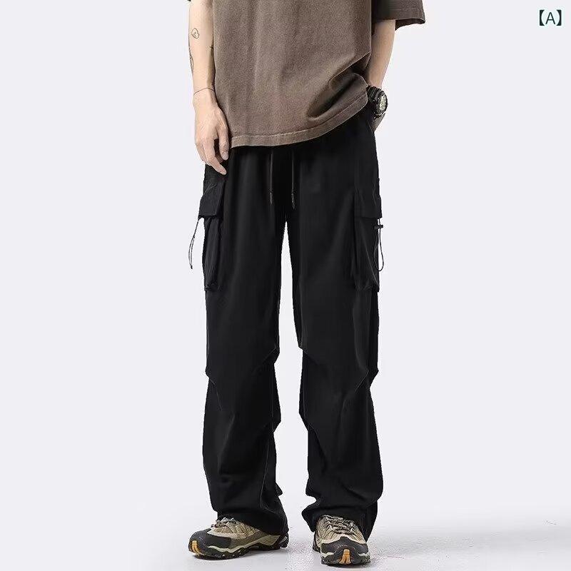 ロングパンツ メンズ レディース アウトドアパンツ ワークパンツ 登山 カーゴパンツ トレッキングパンツ 長ズボン ボトムス 太め 撥水 防風 速乾 透湿 軽量 耐摩耗 普段使い 釣り キャンプ ハイキング カジュアル 春秋 ブラック カキ ピーナッツ remake-buddy-10598518 リメイクバディー サンプル画像2