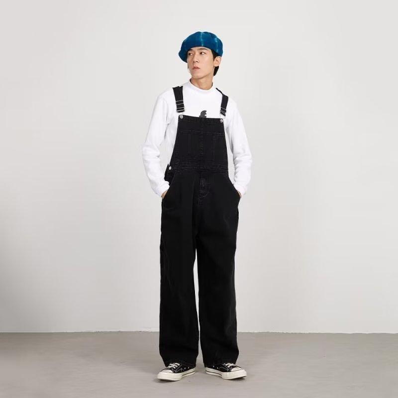 ・カテゴリ: デニムパンツ・スタイル: 韓国風・デザイン: ワークパンツ・パンツタイプ: ストレート・加工: ウォッシュ加工・丈: フルレングス・ウエスト: ミドルウエスト・生地の厚さ: 薄手・対象: ユース・主な素材: ポリエステル90%・着用シーン: カジュアル・デザイン詳細: ジャカード・伸縮性: なし・裾の仕様: ストレート・カラー展開: ブラック、ブルー・サイズ展開: M、L、XL、XXL