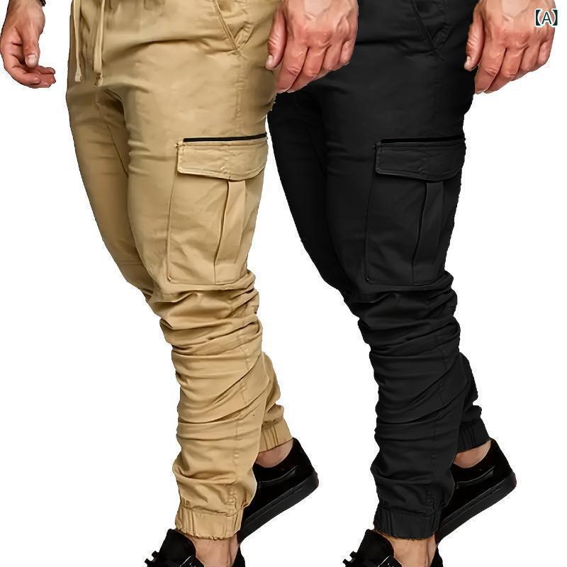 カーゴパンツ メンズ ズボン ボトムス カジュアルパンツ ジョガーパンツ ロングパンツ ワークパンツ テーパードパンツ ゆったり 楽ちん イージーパンツ ウエストゴム 裏起毛 厚手 保温 防寒 中高年 シニア 大きいサイズ オールシーズン remake-buddy-10608522 リメイクバディー サンプル画像2