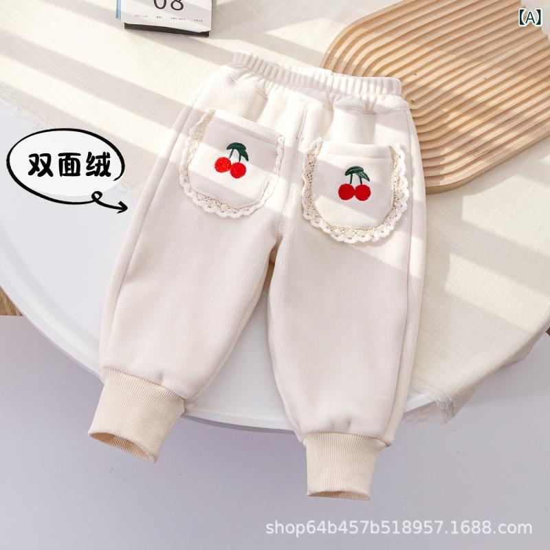 ・スタイル: 韓国風・カテゴリ: 子供用パンツ・主な素材: 綿90%・安全基準: B類・丈: 長ズボン・対象性別: 女の子・対象年齢: 中小の子供（3～8歳、身長100～140cm）・スタイル詳細: カジュアルパンツ・加工技術: 柔軟処理・柄: 花柄・デザイン要素: 田園風、フリル、プリント・ウエスト: ミドルウエスト・カラー展開: 柄、オフホワイト・サイズ展開: 80cm、90cm、100cm、110cm、120cm、130cm