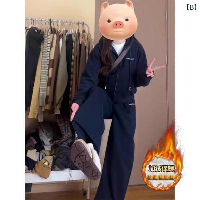 セットアップ レディース スウェット 長袖 トレーナー ロングパンツ ズボン 上下セ...