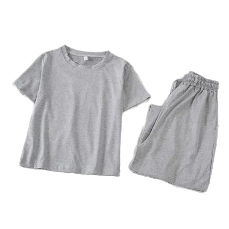 セットアップ レディース 春夏 2点セット トップス 半袖 Tシャツ カットソー ワイ...