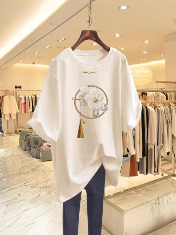 ・カテゴリ: Tシャツ・スタイル: カジュアル・主な素材: 綿95%以上・ネックライン: クルーネック・袖丈: 半袖・柄: プリント・カラー展開: ホワイト、グレー、ブラック、レッド、ピンク、ワインレッド、ローズ、アプリコット、グリーン、ブルー、ブラウン・サイズ展開: S、M、L、XL、XXL、XXXL