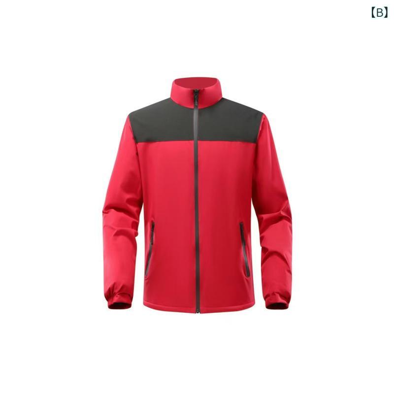 ジャケット メンズ レディース マウンテンパーカー ウィンドブレーカー アウター ブルゾン ワークウェア 登山 服 撥水 防風 保温 通気 耐摩耗 軽量 ストレッチ フードなし ジップアップ 前開き 秋冬用 普段使い アウトドア 旅行 キャンプ 深灰 紺 remake-buddy-10624462 リメイクバディー サンプル画像2