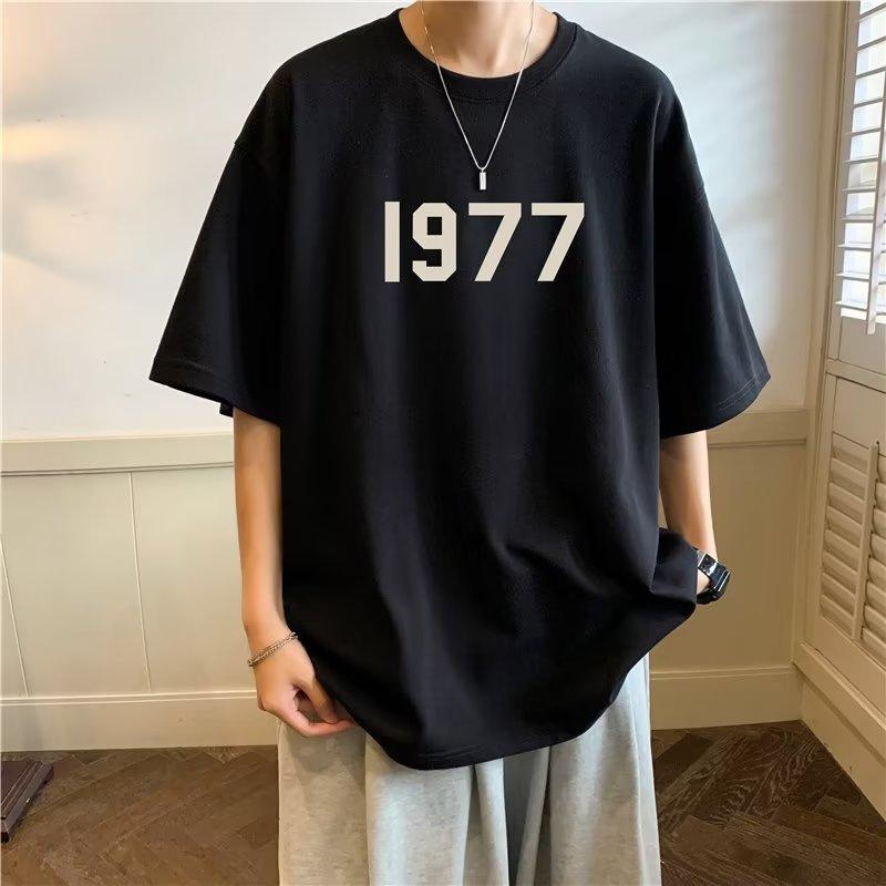 樂天商城 - T恤 メンズ 半袖 Tシャツ カットソー トップス 男性用 紳士服 クルーネック 丸首 100%綿 コットン 柔らかい 厚手 重ね着 インナーシャツ ルーズ ビッグシルエット オーバーサイズ カジュアル 普段使い 部屋着 ストリート 通学 無地 黒 白