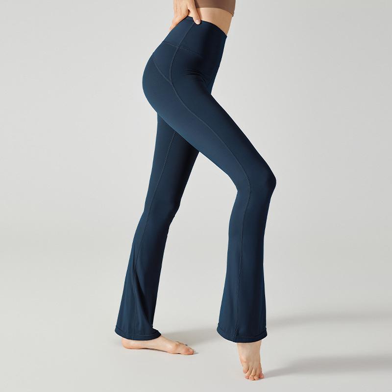 ・カテゴリ: 瑜伽喇叭パンツ・カラー展開: ブラック、ネイビー、カーキ・サイズ展開: S、M、L、XL・ボトムススタイル: 微フレア・パンツ丈: 長ズボン・対象: 若年女性