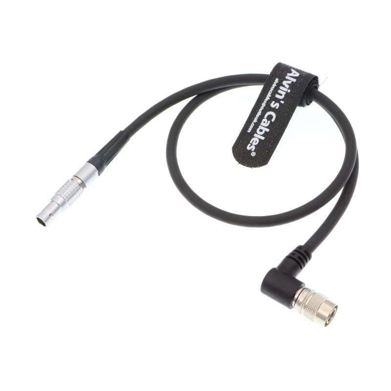 Alvin's Cables Teradek Bolt 500 Transmitter from Sony F5 用の 2 pin オス to Hirose 4 pin オス ケーブル