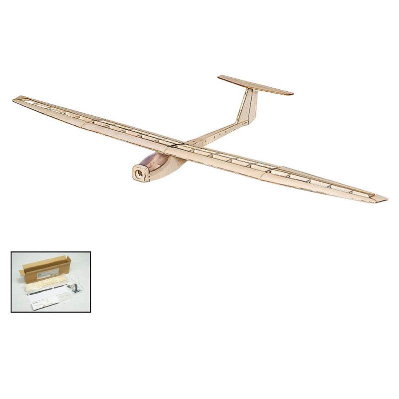 Goolsky F1501 バルサ RC飛行機 グライダー 1550mm翼幅 航空機 DIY KIT Dancing Wings Hobby 贈り物