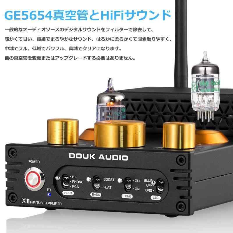 Douk Audio X1 GE5752 Bluetooth 5.0 真空管アンプ MM フォノアンプ ターンテーブル用 320W TDA7498E NE5532 remake-buddy-10641134 リメイクバディー サンプル画像3