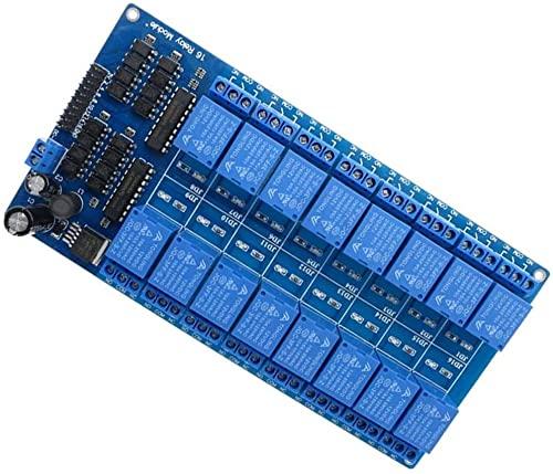12V 16チャンネルリレーインターフェースボードモジュールオプトカプラLED LM2576電源 Arduino DIYキット PiC ARM AVR用