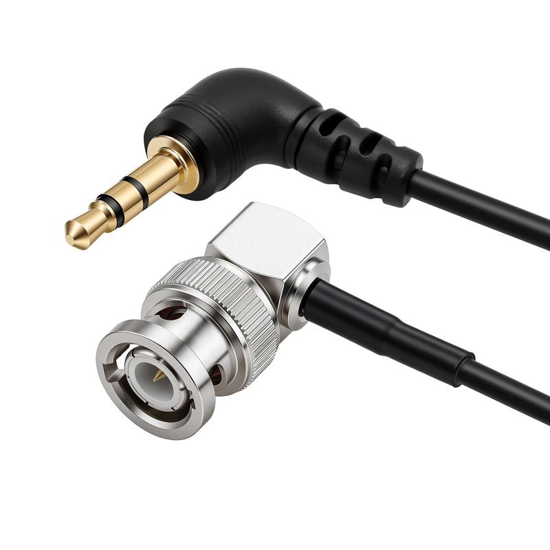 ZBLZGP 3.5mm TRS ジャック 触手 BNC タイムコードケーブル ARRIカメラ用