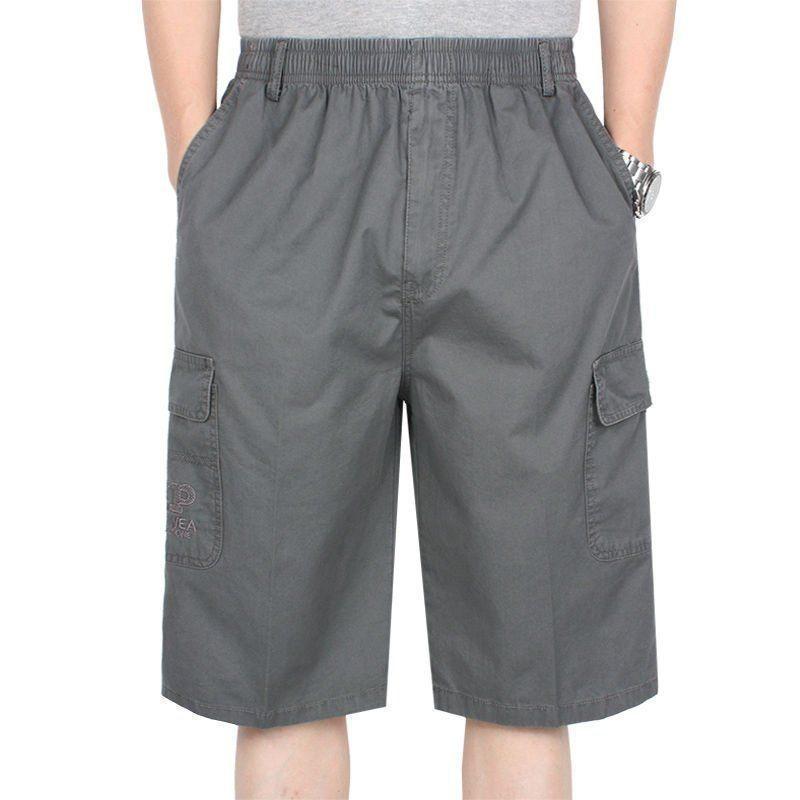 ・カテゴリ: パンツ・パンツ丈: クロップドパンツ（七分丈）・対象性別: メンズ・対象年齢: キッズ・スタイル: カジュアル、スポーツカジュアル・主な素材: 精梳綿（綿30%）・裏地素材: ポリエステル・着用シーン: ランニング・カラー展開: ブラック、ブルー、グレー、カーキ、アーミーグリーン・サイズ展開: L（推奨45kg-55kg）、XL（推奨55kg-62.5kg）、XXL（推奨62.5kg-70kg）、3XL（推奨70kg-77.5kg）、4XL（推奨77.5kg-85kg）、5XL（推奨85kg-92.5kg）・機能: 吸汗速乾・ウエスト: ハイウエスト・シルエット: ルーズ・パンツタイプ: ストレート