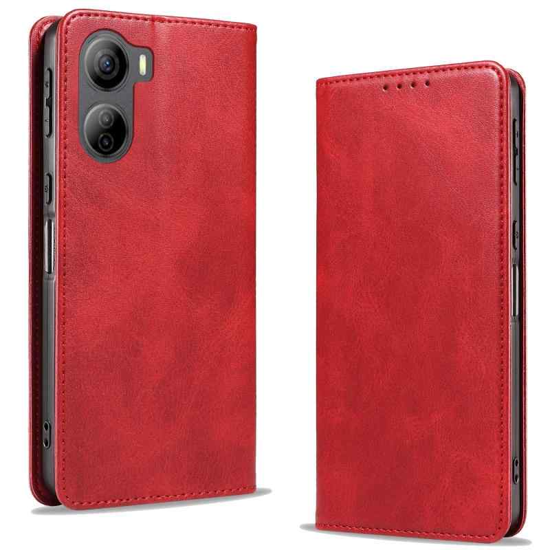 KWATUNG ケース 向けの ZTE libero 5g iv ケース 手帳型 PUレザー スマホケース 手帳型 軽量 薄型 マグネット式 カード収納 スタンド機能 衝撃吸収 落ち着いた色 カバー おしゃれ 全面保護 LiberoIV【