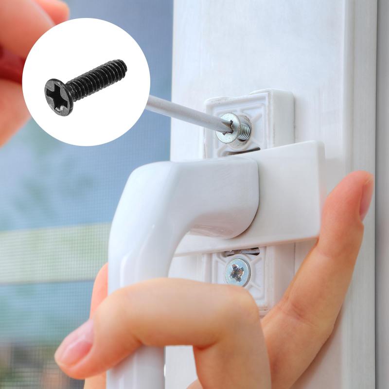 METALLIXITY フラットヘッドネジ M2 x 8mm 350個入り 炭素鋼製マシンネジ 眼鏡 時計 小型電子機器用 黒 remake-buddy-10652801 リメイクバディー サンプル画像3