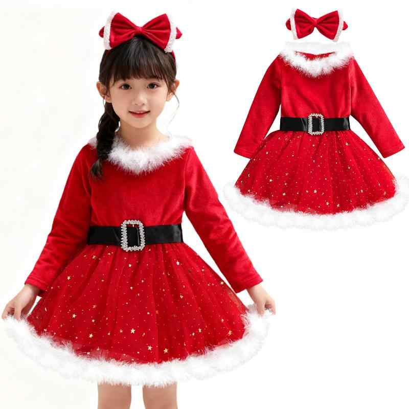  子供 サンタドレス 子供 クリスマス コスプレ 女の子 サンタコス 仮装 キッズ サンタクロース ワンピース サンタ服 衣装