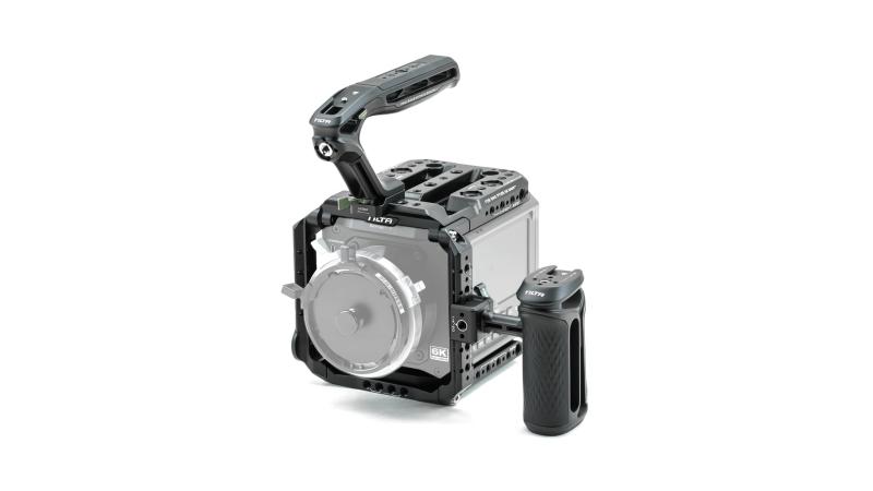 TILTA カメラケージ Blackmagic PYXIS 6K対応 Xenoトップハンドル、Xenoサイドハンドル、サイドプレート、ボトムプレート付き - ベーシックキット ES-T21-A