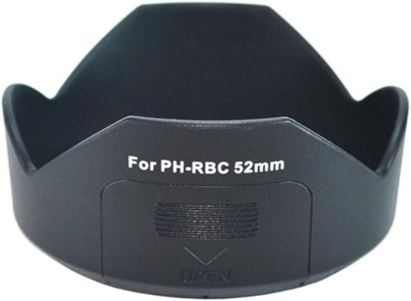 用の PENTAX レンズフード PH-RBC カメラマウン SMC DA 18-55MM F3.5-5.6AL WR 52mm 一眼レフ K70 K50 K30 K7 K5 K3 カメラバックル可能 レンズ用 防水
