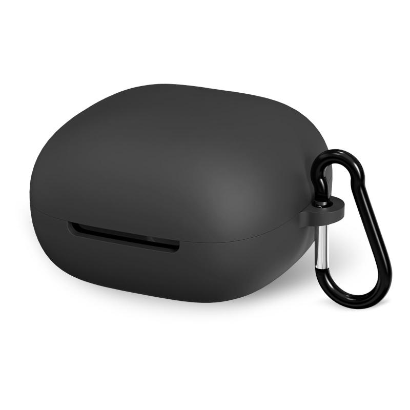Geekria シリコンカバー 互換性 オーディオテクニカ ATH-CKS50TW2 対応 True Wireless Earbuds ワイヤレスイヤホンケースカバー 外装カバーキーホルダーフック付き、ケースポートアクセス可能、フロン