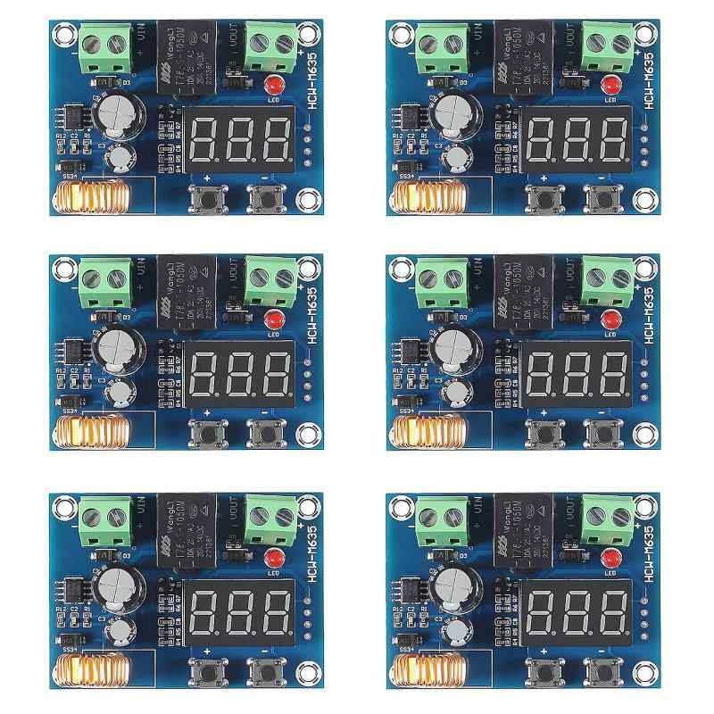 DIANN 6pcs XH-M609 DC 12V-36V Battery Low Voltage Disconnect Protection Module for Automobile New Energy Electric Vehicle Batte