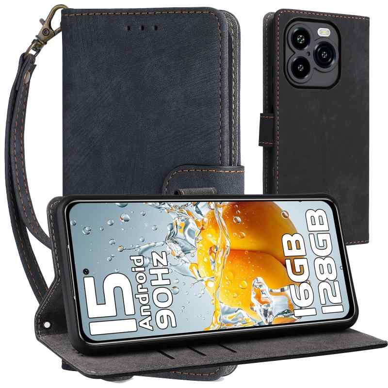 For Oukitel C65ケース 手帳型 耐衝撃 防汚 耐摩耗 収納ケース OUKITEL 携帯カバー ShellChic 落下防止 軽量薄型 レッドマジック手帳型ケース 高級PUレザー保護ケース 衝撃吸収 レッドマジック 耐久財