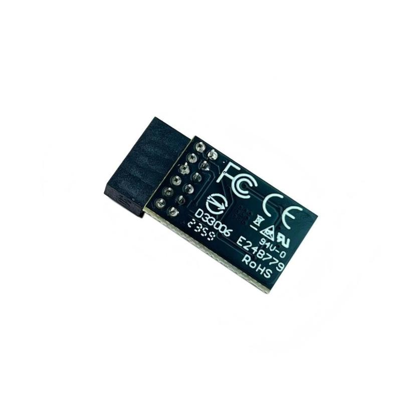 HSSDTECH SPI TPM 2.0 12Pin 暗号化セキュリティモジュール Module SPI remote card encryption security board accessory Gigabyte 用 ギガバイトマザーボード用 Z6