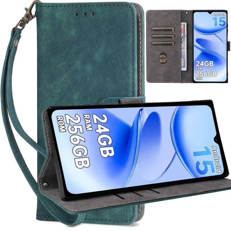 For Oukitel C61/C61 Pro スマホケース手帳型 防汚 おしゃれ Oukitel C61手帳型ケース耐摩耗 Oukitel C61 Pro ケース手帳型 手提げストラップ 手作財布型携帯カバー 手触りが良い 衝撃吸収 ShellChic