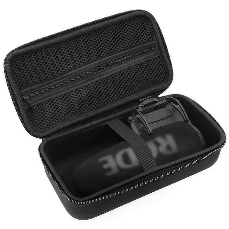Musiin Rode VideoMic Pro VideoMic Pro+ Plus 対応ビデオマイクケースデジタル一眼レフカメラ保護カバー持ち運びに便利な収納 (ブラック)